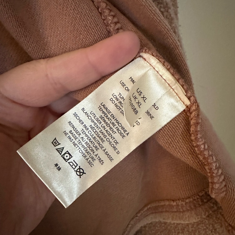 Free People Ruby Jacket Shacket Mauve Rose Pink XL Oversized - Picture 5 of 8